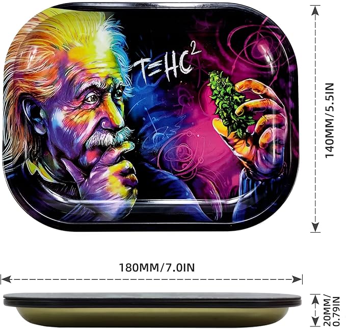 Metal Tray With Spill Proof Magnetic Lid