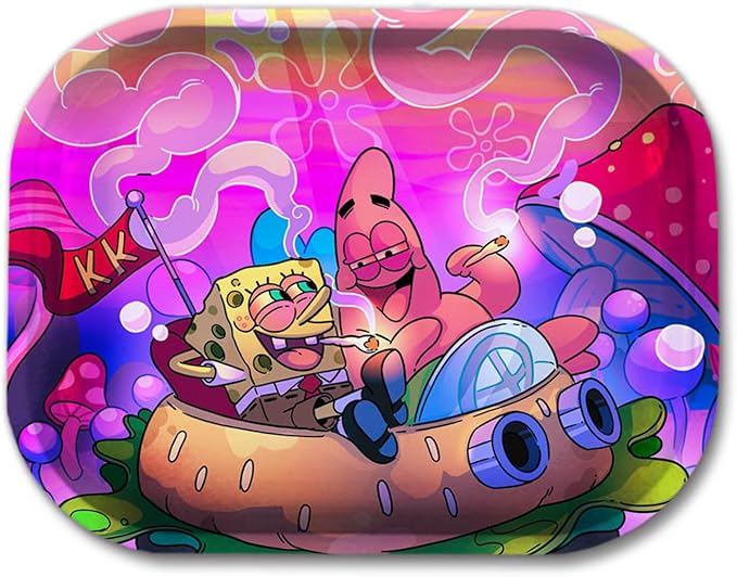 Cartoon Metal Rolling Tray