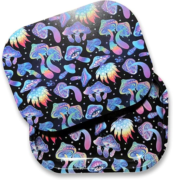 Rolling Tray With Spill Proof Cover